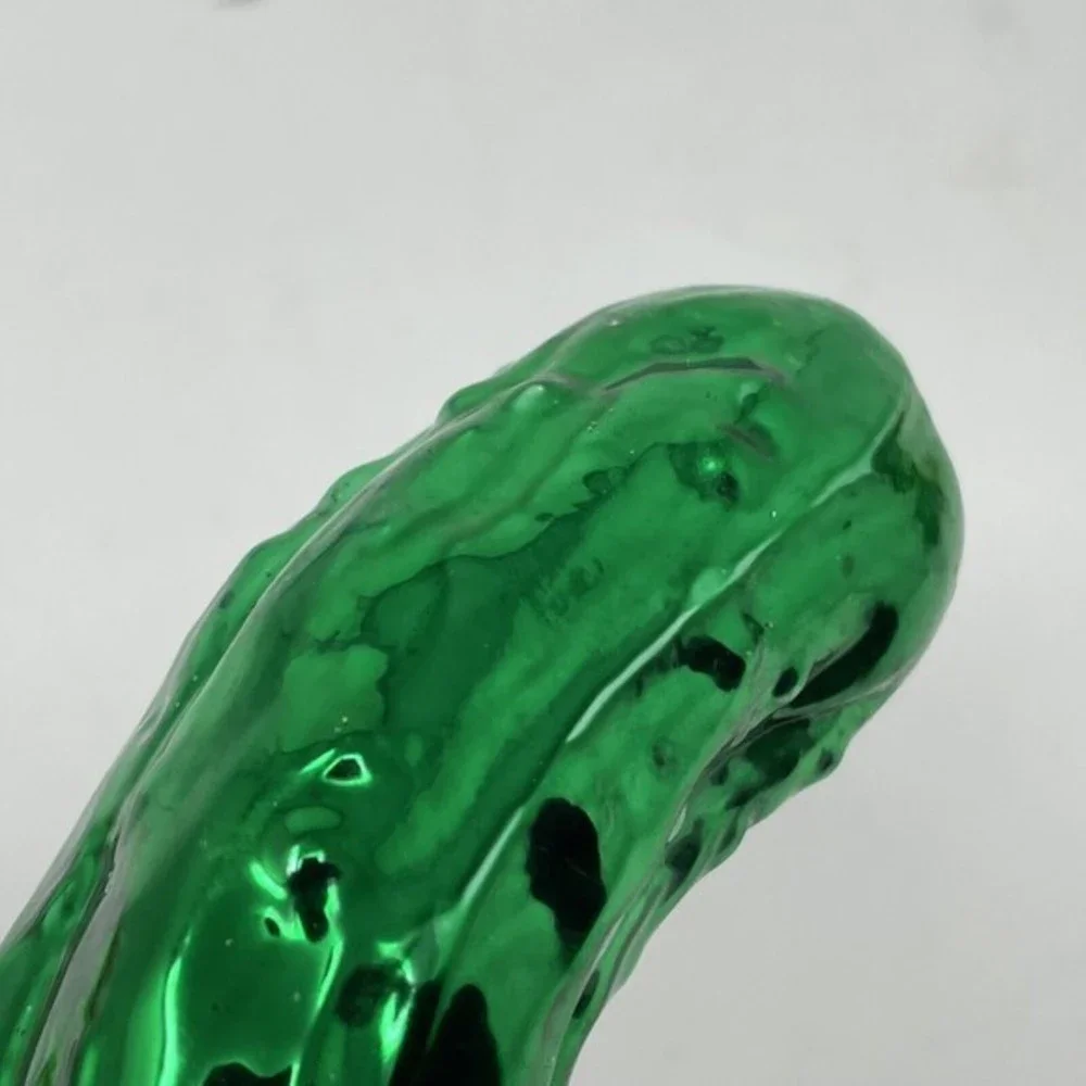 Victorian‎ Trading Christmas Pickle Blown Glass Ornament Legend Of The Pickle